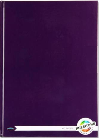 A4 160pg Hardcover Notebook - Grape Juic